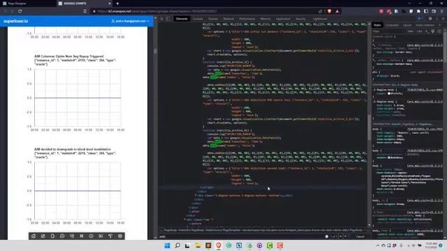 Pushing code for Oracle APEX/Google Charts смотреть онлайн