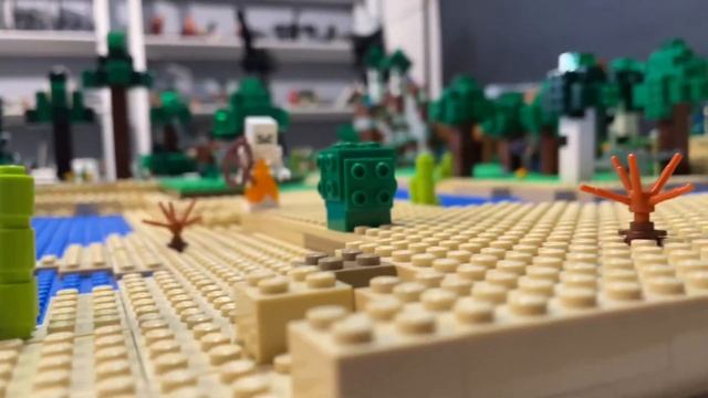 Lego Minecraft world update! (Double the size, new biomes) смотреть онлайн