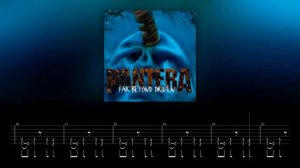 Pantera - Strenght Beyond Strenght (Drums and Bass Backing Track with Guitar Tabs)