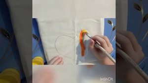 Мастер-класс "Роспись футболки" простой вариант.