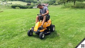 CUB CADET LR1 NS76 - Trattorino tosaerba minirider scarico laterale mulching