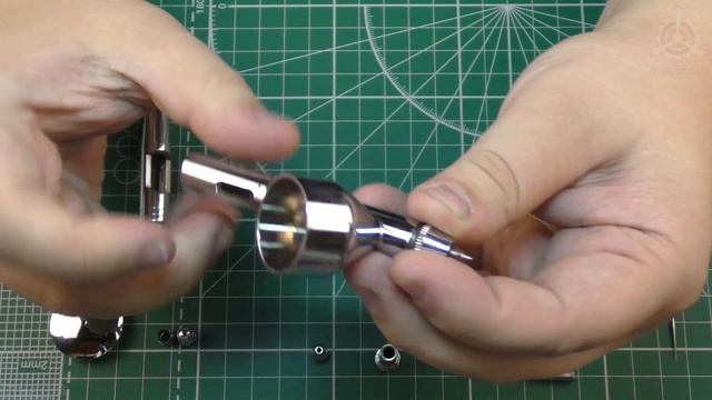 Обзор и обслуживание аэрографа JAS-1142 смотреть онлайн