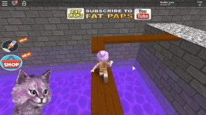 ПОБЕГ ИЗ ЗАМКА В РОБЛОКС roblox Escape The Dungeon Obby КОШКА ЛАНА УБЕГАЕТ ОТ ДРАКОНА