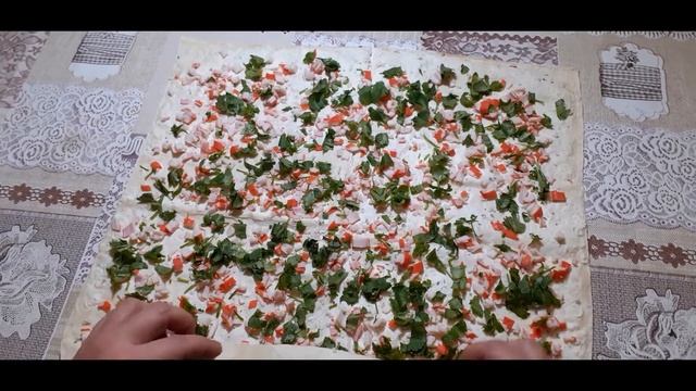 ВКУСНЕЙШИЕ РУЛЕТЫ К ЧАЮ/ИЗ ЛАВАША С КРАСНОЙ РЫБОЙ И КРАБОВЫМИ ПАЛОЧКАМИ/КАТЕРИНА АШ
