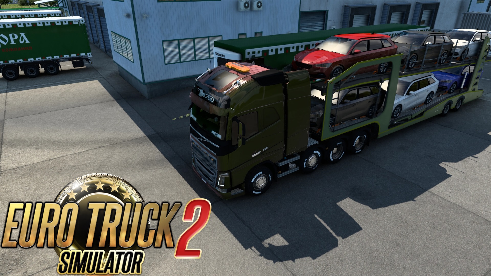 Euro Truck Sim 2 - Геймплей | Потеря миссии - очередное обновление игры | Logitech G29