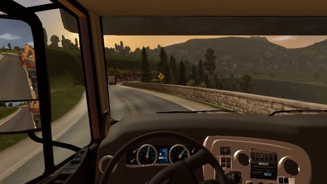 EURO TRUCK SIMULATOR 2, FORD CARGO 2842, MAPA EAA, SÃO PAULO A REGISTRO смотреть онлайн