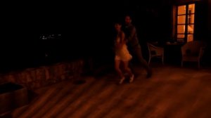 Быстрый свадебный танец линди хоп/чарльстон (Lindy Hop/ Swing Dance).