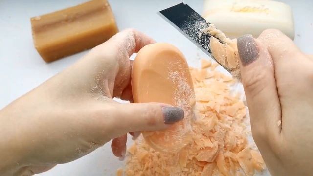 Cutting dry soap. ASMR. Резка сухого мыла смотреть онлайн