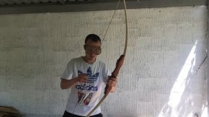 Лук из кроватных ламелей