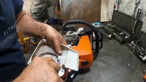 Stihl Ms 250 Ağaç Motoru Starter ip değişimi / Nasıl Yapılır.