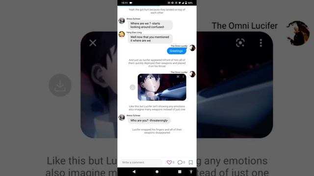 RWBY react to Jaune as ??? Part 1 смотреть онлайн