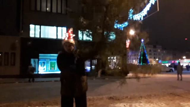 57 часть 20 декабря 2018 Выборге Праздник и Приезд Дедушки Мороза!