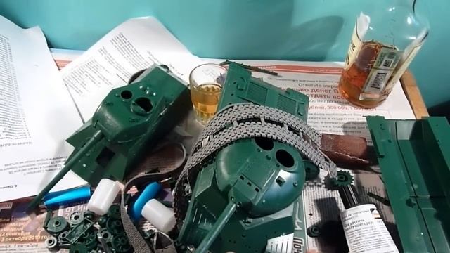 Сборка моделей танков Т-34-85 и ИС-3 смотреть онлайн