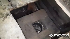 Печь для бани из металлолома. Дымоход средняя часть и термостойкий экран.