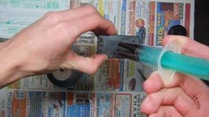 Canon pixma MP230. Заправка картриджа сanon PG510.