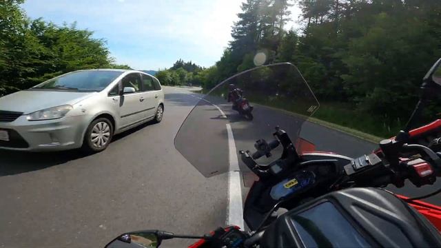 We discovered a new beautiful road - Yamaha Tracer 7 & Yamaha XJ 6 Diversion - GoPro hero 8 black 4 смотреть онлайн