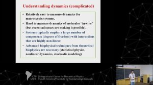 A biophysical approach to modeling biological systems and bioinformatics - 1 of 3