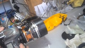 NIKON 28-70 ремонт мотора автофокуса часть 2 NIКONSERVIS LENSSERVIS.RU