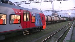 Электропоезд "Ласточка" ЭС1-018