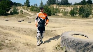 Уроки Эндуро #4   Базовые техники переезда препятствий