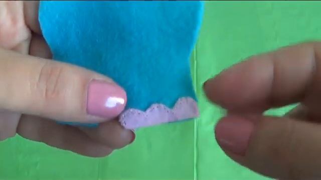 Голубой слоненок из фетра смотреть онлайн