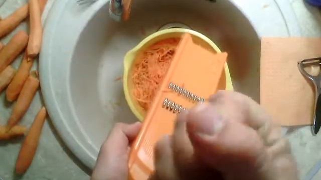 Заготовки на зиму. Морковка по-корейски. Вакуумный пакет своими руками. смотреть онлайн