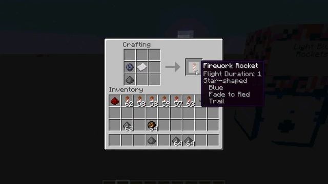 Minecraft Fireworks Star and Rocket - Tutorial and Demonstration смотреть онлайн
