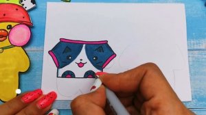 уточка лалафанфан/одежда для лалафанфан из бумаги