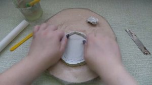 Леплю из глины.Подставка для колец из глины.Как слепить тарелку из глины.Making clay crafts!Diy cla
