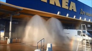 Испытание водяной системы пожаротушения