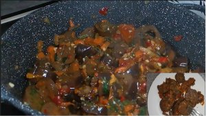 Вкуснейшие тушеные баклажаны. Готовим дома, вкусно, быстро, сытно.