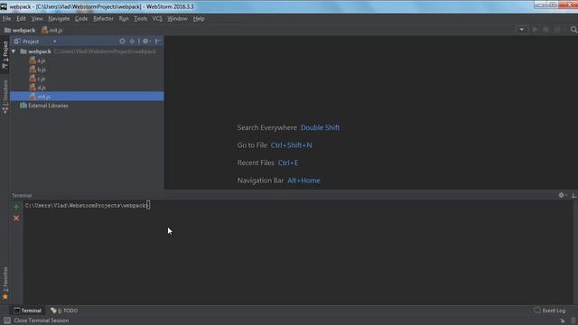 Урок 2. Webpack. Установка Webpack и первый запуск смотреть онлайн