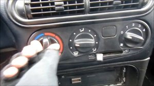 Органы управления отопителем Chevrolet NIVA