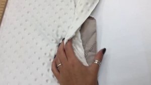 Шьем конверт на выписку с плюшем минки