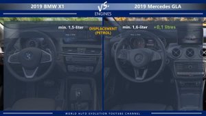 2019 BMW X1 vs 2019 Mercedes GLA (technical comparison)