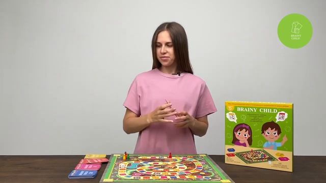 Настольная игра для детей/ Детская развивающая настольная игра Brainy Child #настольныеигрыдлядетей