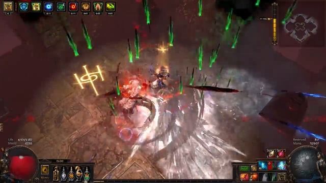 Cast on Crit Poet's Pen Jugg - Path of Exile (3.4 Delve) смотреть онлайн
