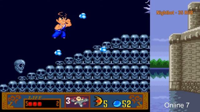 Jackie Chan's Action Kung Fu ➤ Прохождение ➤ (TurboGrafx-16 / PC Engine) смотреть онлайн