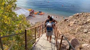 Балаклава. Пляж Васили обзор или пляж Васильевой балке