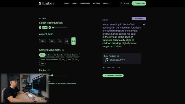 Стилизация ВИДЕО с помощью НЕЙРОСЕТИ Kaiber!