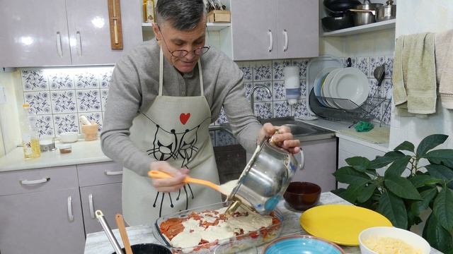 Рыба под соусом бешамель
