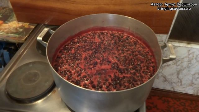 Варенье из черной смородины и апельсина [Домашняя заготовка видео рецепт]