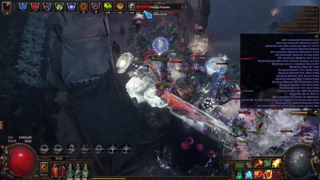 PoE 3.18 Arakaali's Fang spiders - Wave 29/30 simulacrum смотреть онлайн