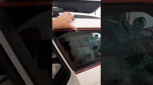 Skoda kodiaq снятие молдинга хром часть 4