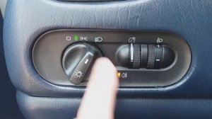 Переключатель света фар с противотуманками. VW Sharan 99.