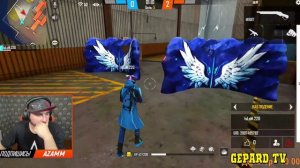 АЗАММ ПРОВЕРИЛ И ПРИНЯЛ ЧИТЕРА В ЧЕРНОТУ/FREE FIRE azamm