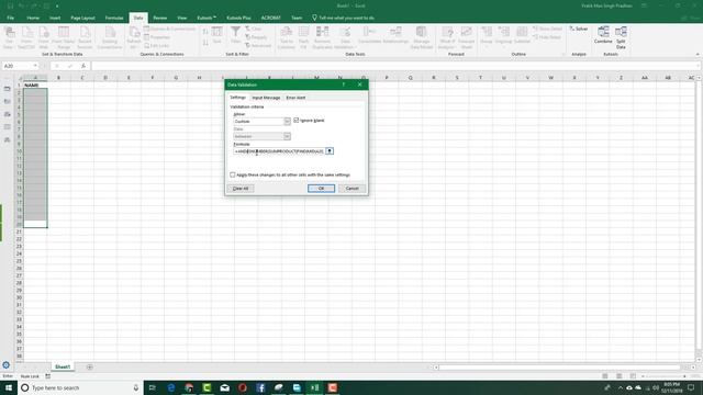 MS Excel Tutorial - Lesson 78 - Kutools for Validation