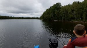 Рыбалка на Кольском полуострове,Щука на воблер.Назад в ссср