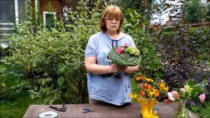 таймлапс мк букет на каркасе из рогоза