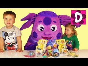 ✿ ЛУНТИК Диана и Рома Открывают Сюрприз Shopkins Mickey Mouse Minions lps Scooby-Doo unboxing toys